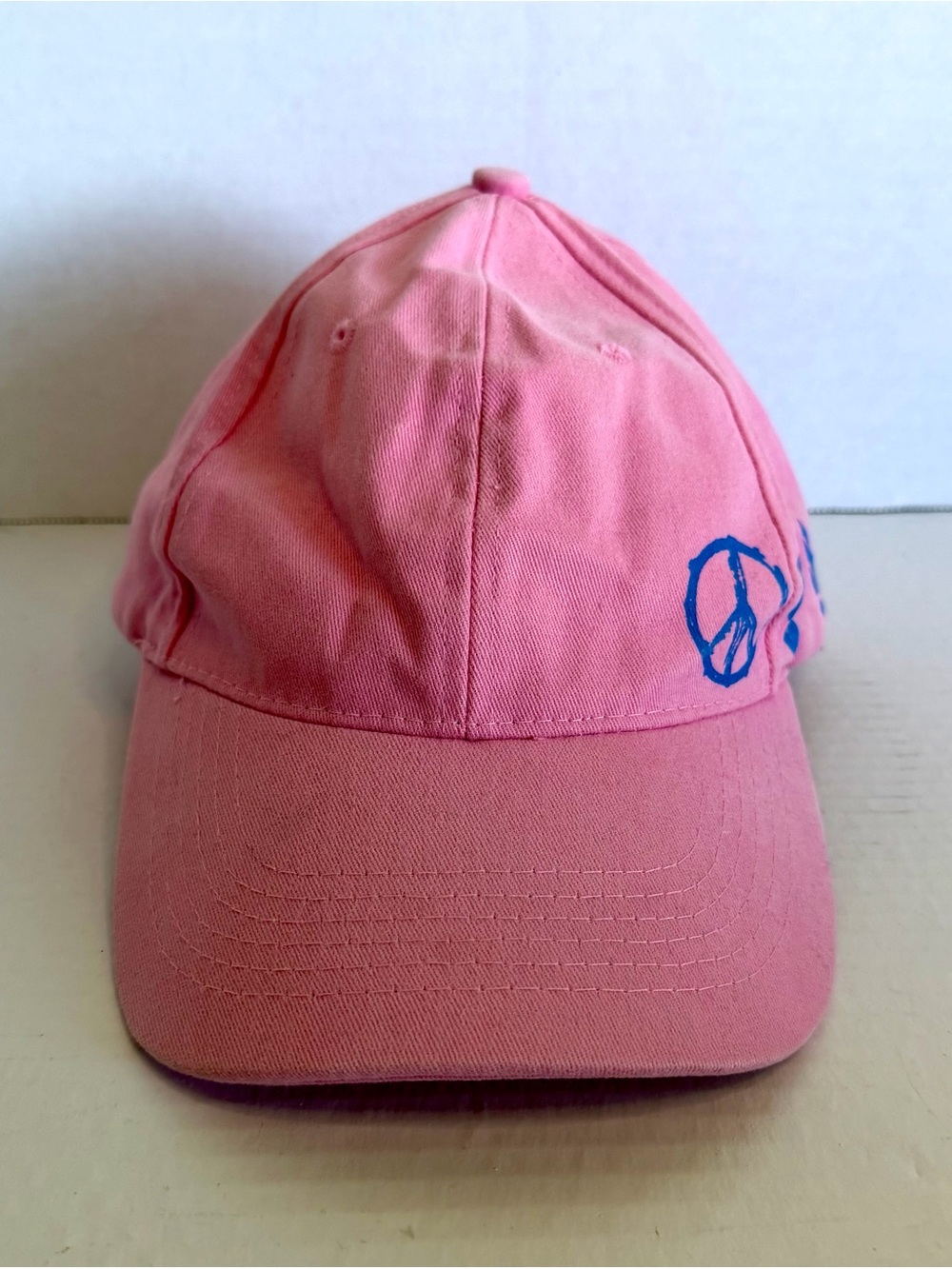 U.S. AIR FORCE PEACE LOVE Pink Ladies Military Cap